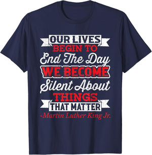 Martin Luther King, Jr. T-Shirt - T-Shirt | Navy