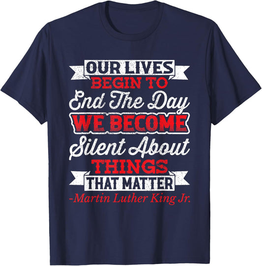 Martin Luther King, Jr. T-Shirt - T-Shirt | Navy