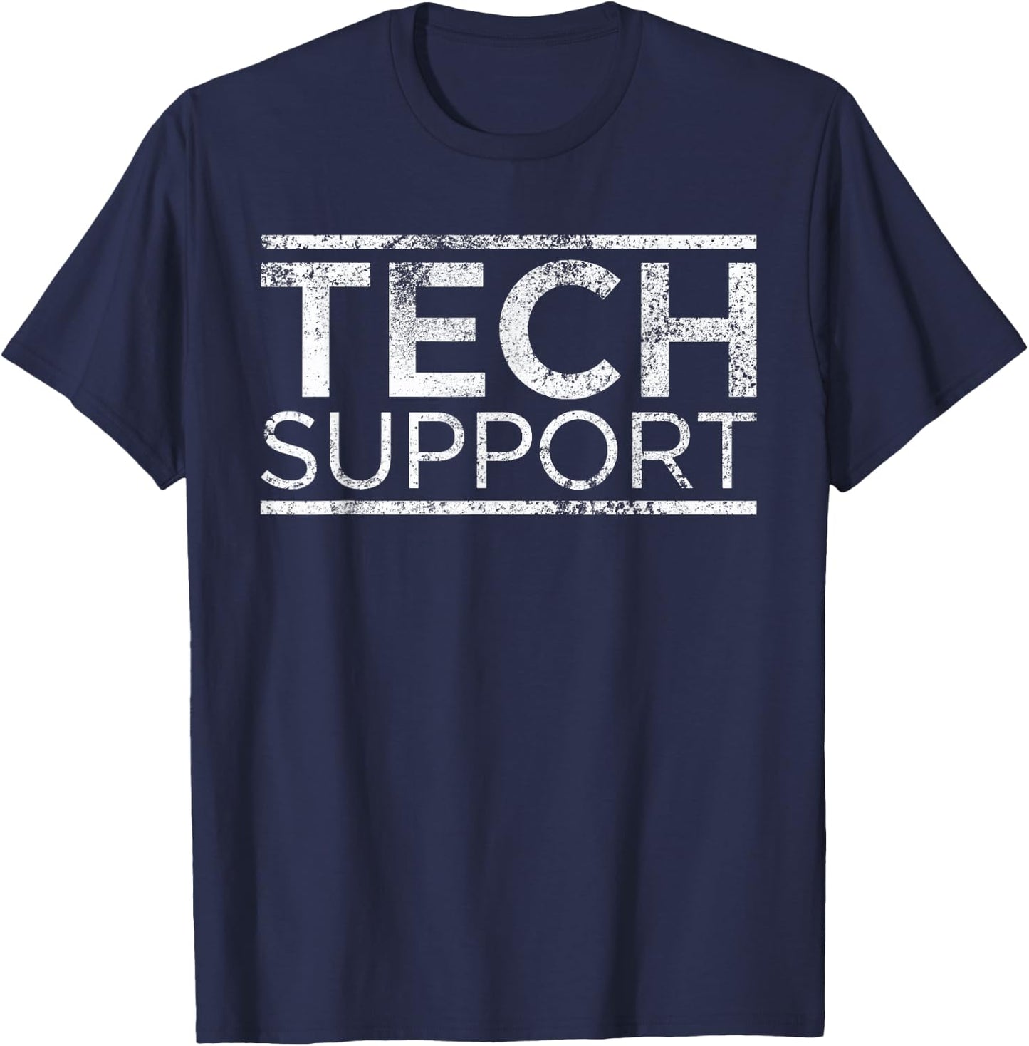 Tech Support Doge T-Shirt - T-Shirt | Navy