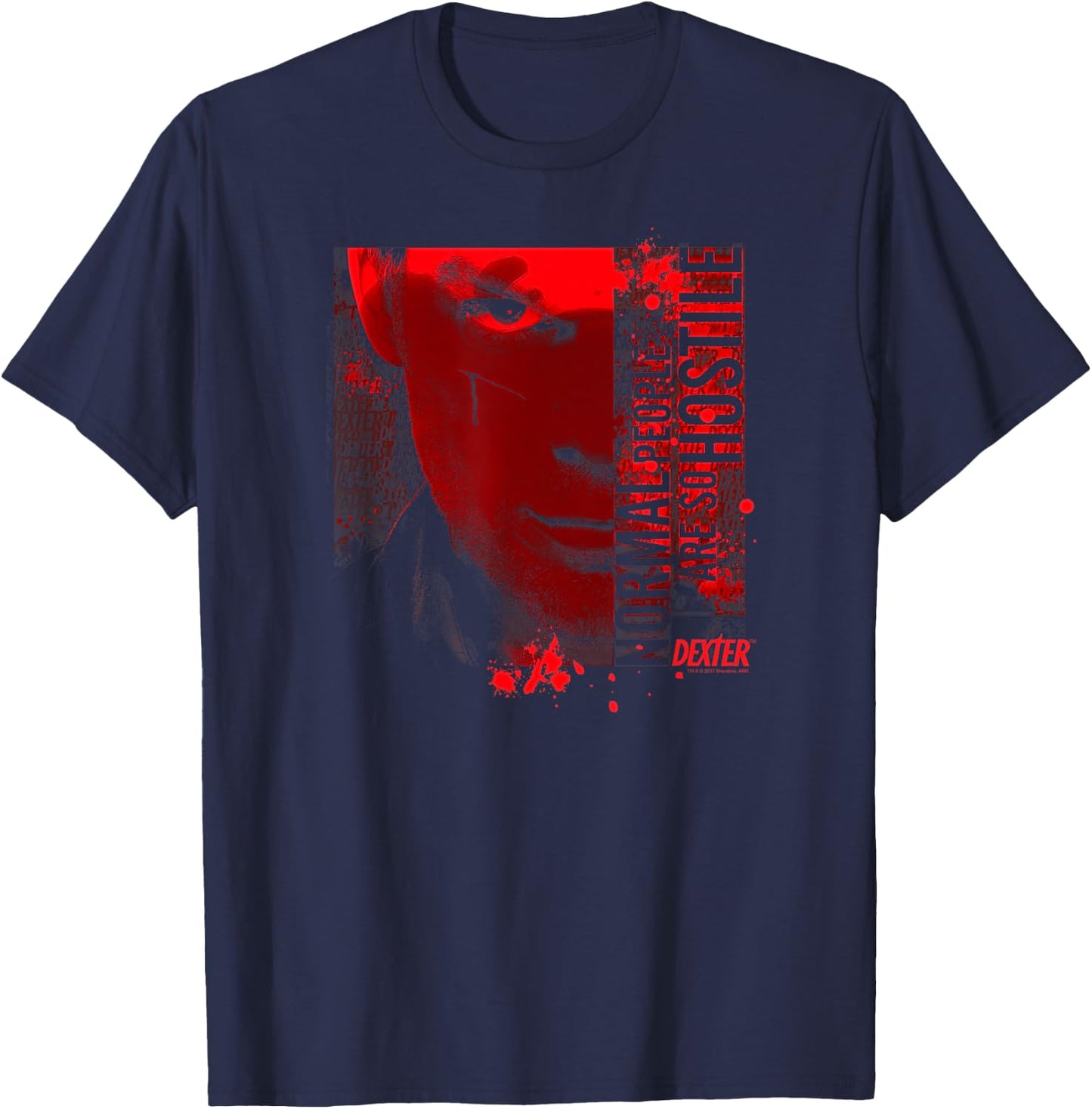 Dexter Normal T-Shirt - T-Shirt | Navy