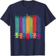Classic Trolls: Trolls Hair Paint Streak T-Shirt - T-Shirt | Navy