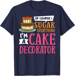 Cake Decorating Ideas Beginner Decorator T-Shirt - T-Shirt | Navy