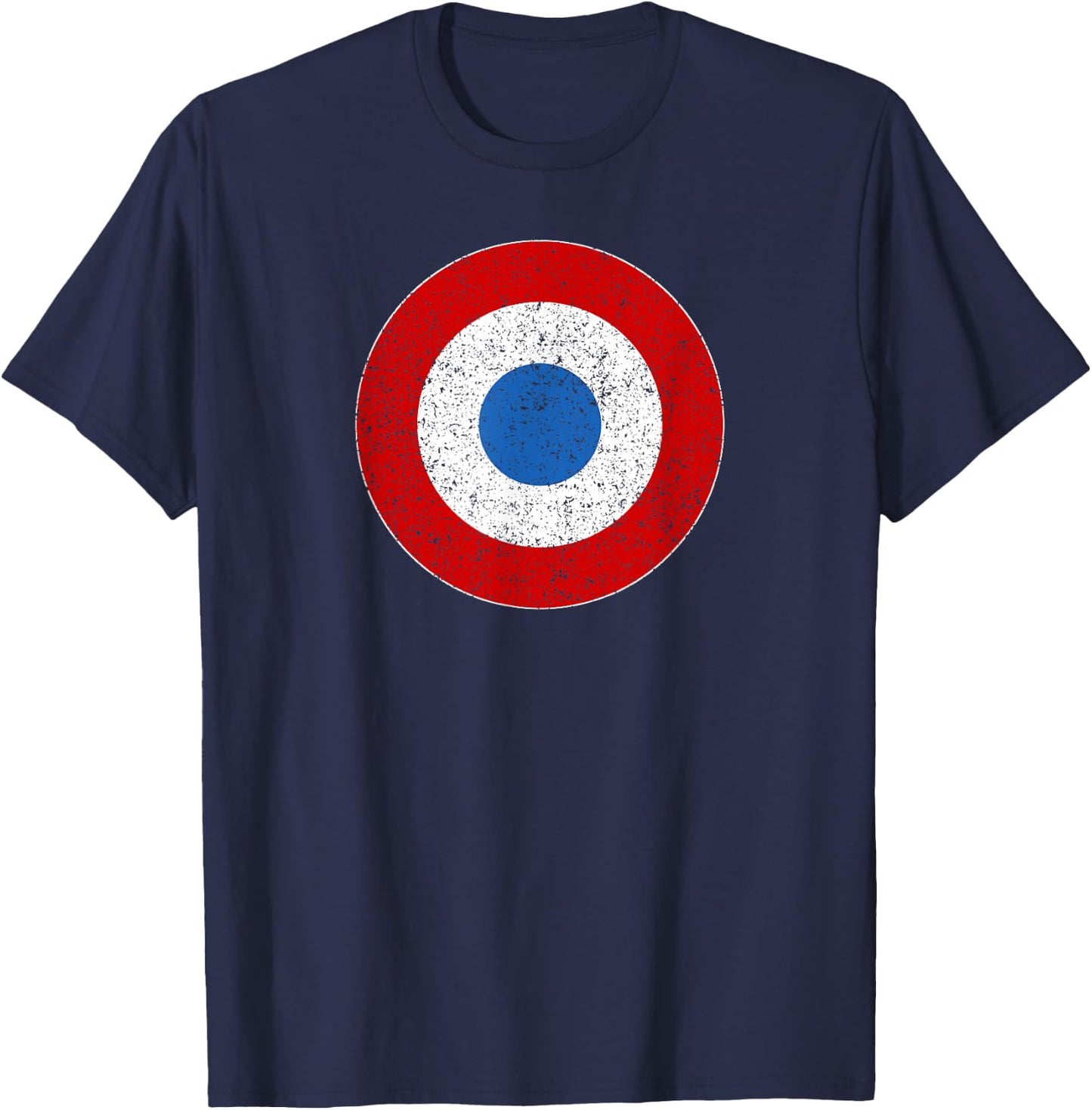 France Air Roundel Faf French Armed Forces T-Shirt - T-Shirt | Navy