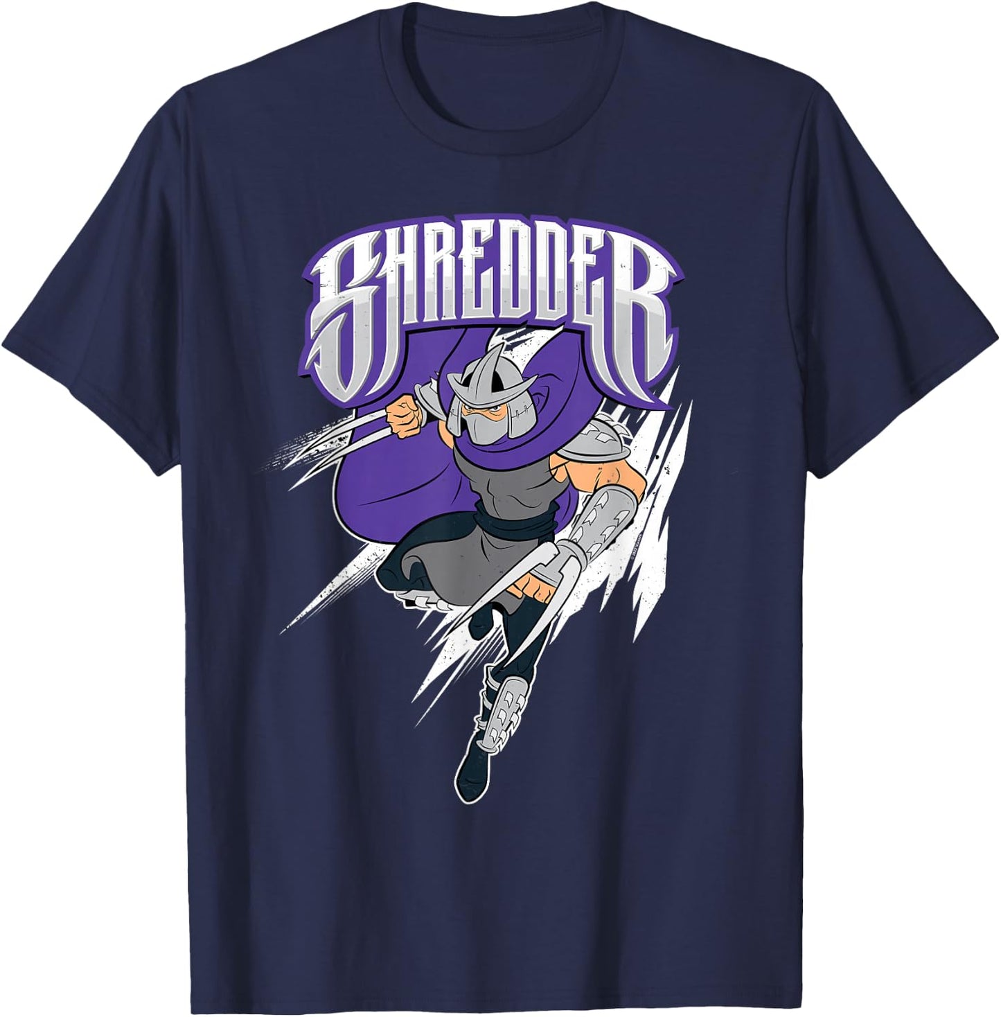 Teenage Mutant Ninja Turtles Shredder Thrust T-Shirt - T-Shirt | Navy