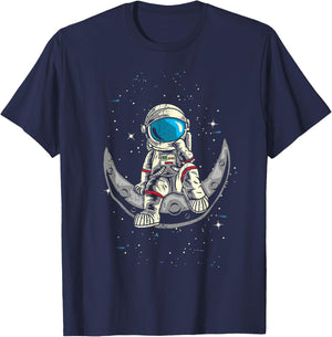 Space Scientist Space Children's Gift Astronaut T-Shirt - T-Shirt | Navy