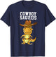Cool Cowboy Saurus Funny Western Rodeo Dinosaur Lover Gift T-Shirt - T-Shirt | Navy