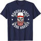 Nobody Cares Work Harder Skull Mechanic Engineer - -Adults - Black - Short Sleeve - - Size: Small T-Shirt - T-Shirt | Navy