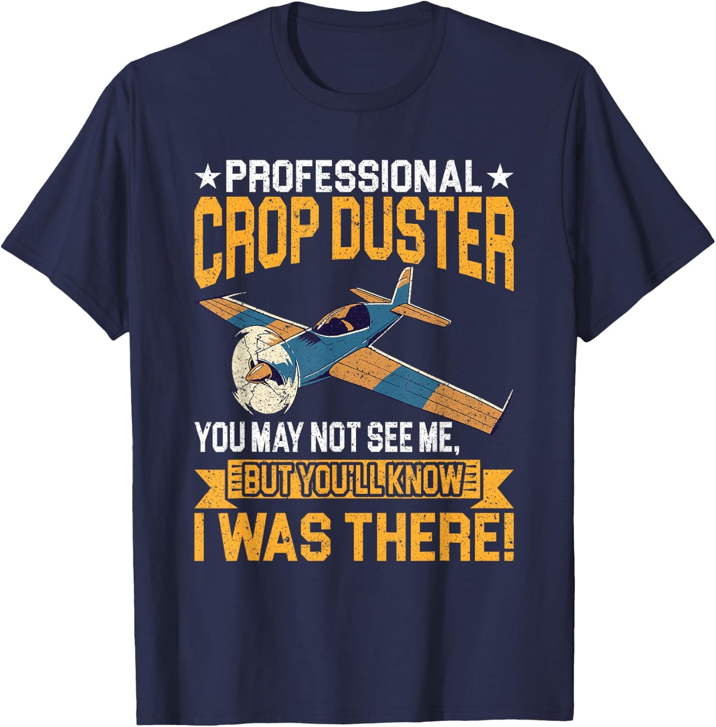 Professional I Was There Crop Duster T-Shirt - T-Shirt | Navy