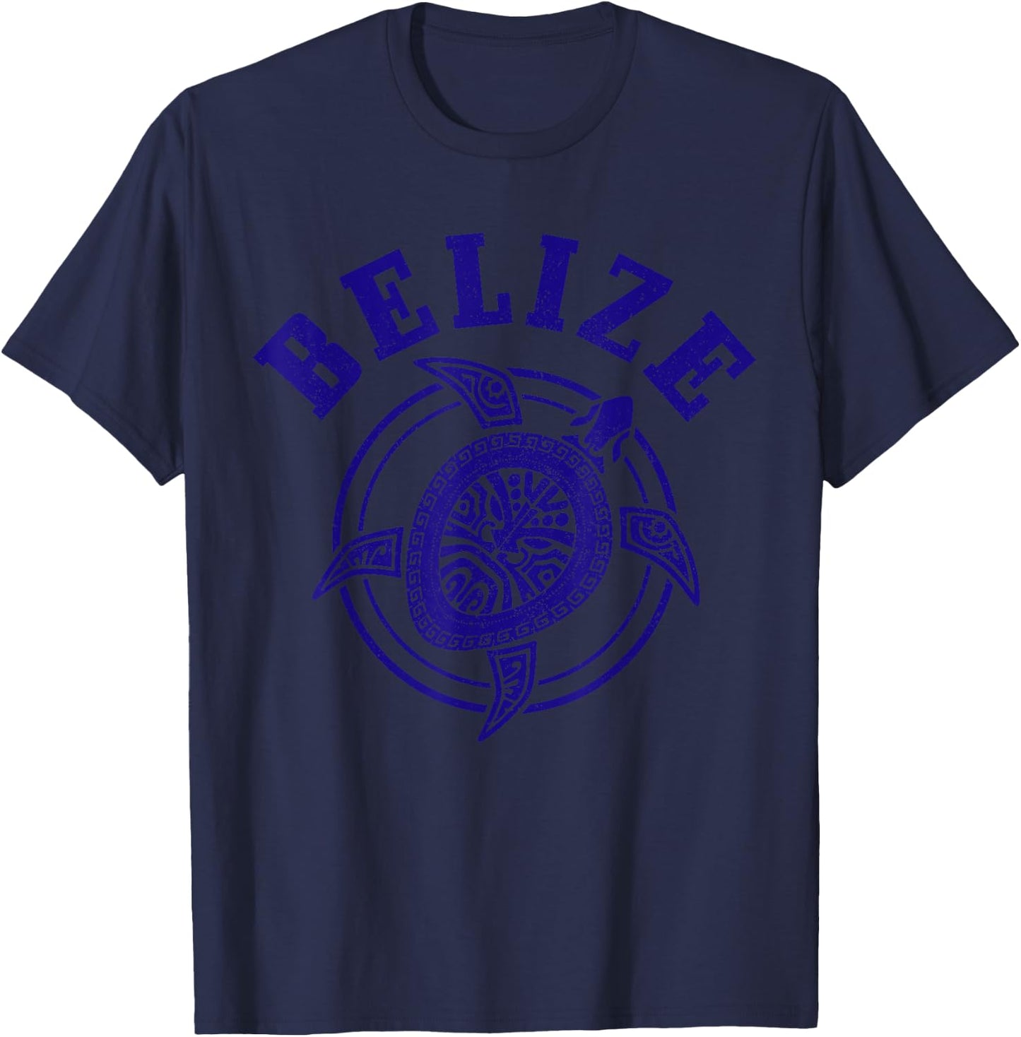 Belize Sea Turtle Scuba Diving Nassau Surfer Scuba Diver T-Shirt - T-Shirt | Navy