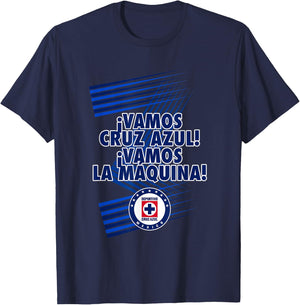 Cruz Azul - Score Big with Our Exclusive Collection T-Shirt - T-Shirt | Navy