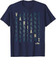 Marvel Loki Variant Wavy Text Stack T-Shirt - T-Shirt | Navy