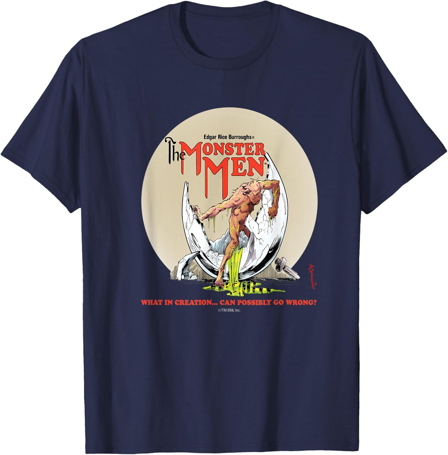 Monster Men T-Shirt - T-Shirt | Navy