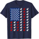 USA American Flag Chihuahua Lovers Fourth of July Patriotic T-Shirt - T-Shirt | Navy