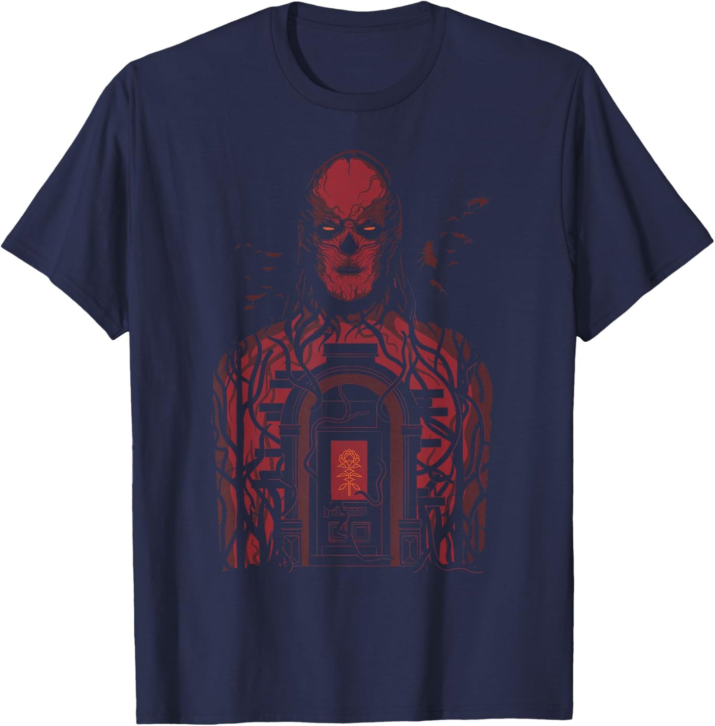Stranger Things 4 Vecna Door Inside T-Shirt - T-Shirt | Navy