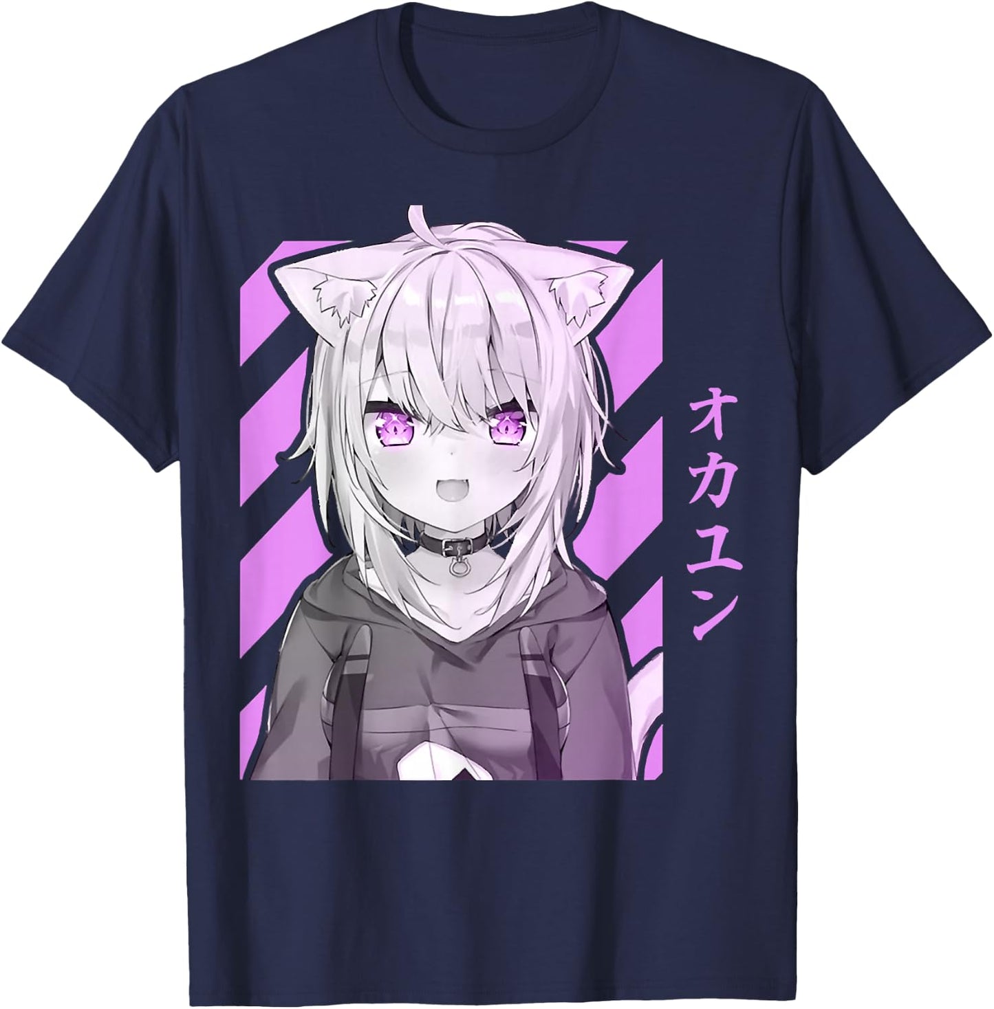 Nekomata T-Shirt - T-Shirt | Navy