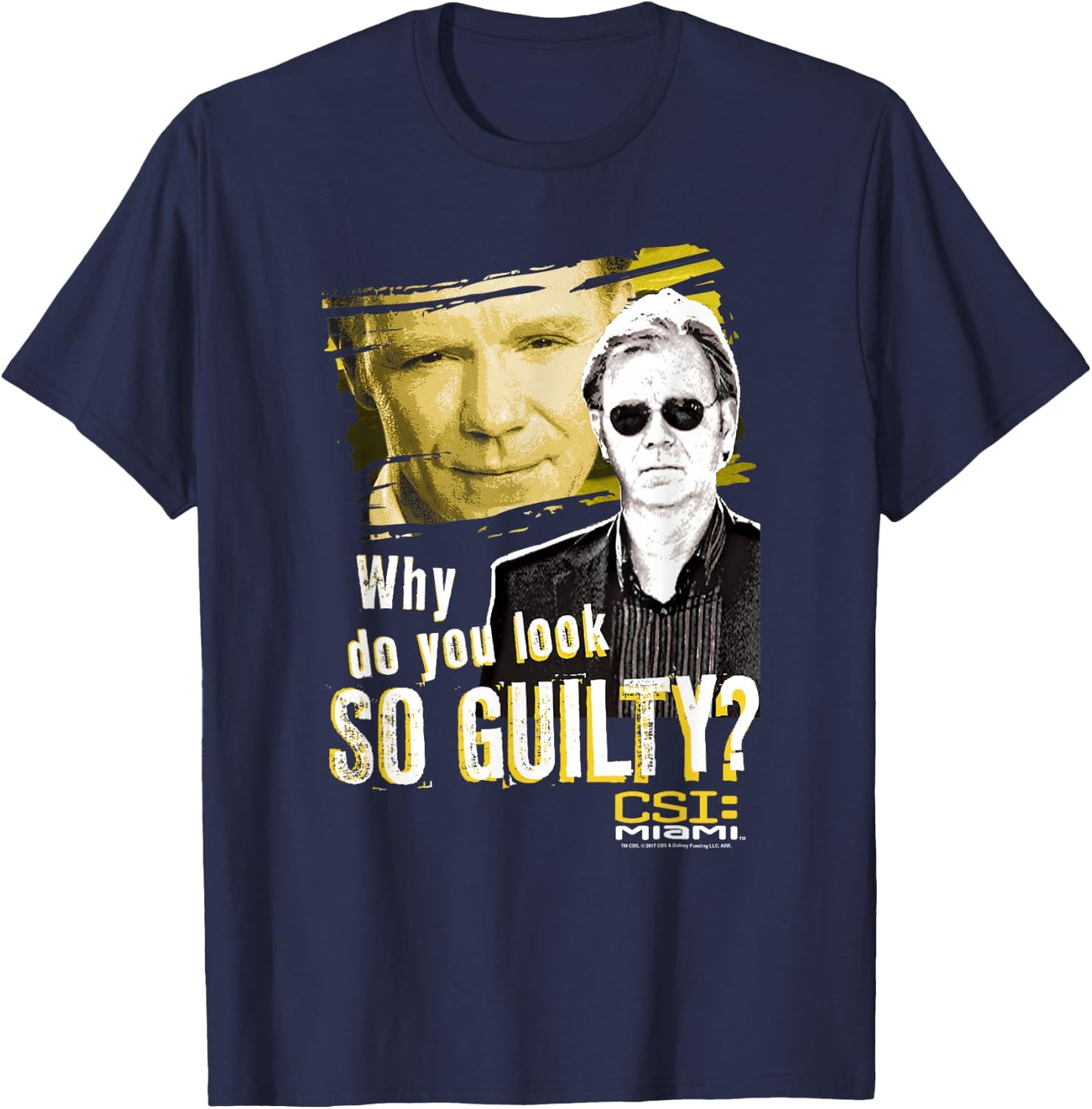 CSI: Miami So Guilty T-Shirt - T-Shirt | Navy