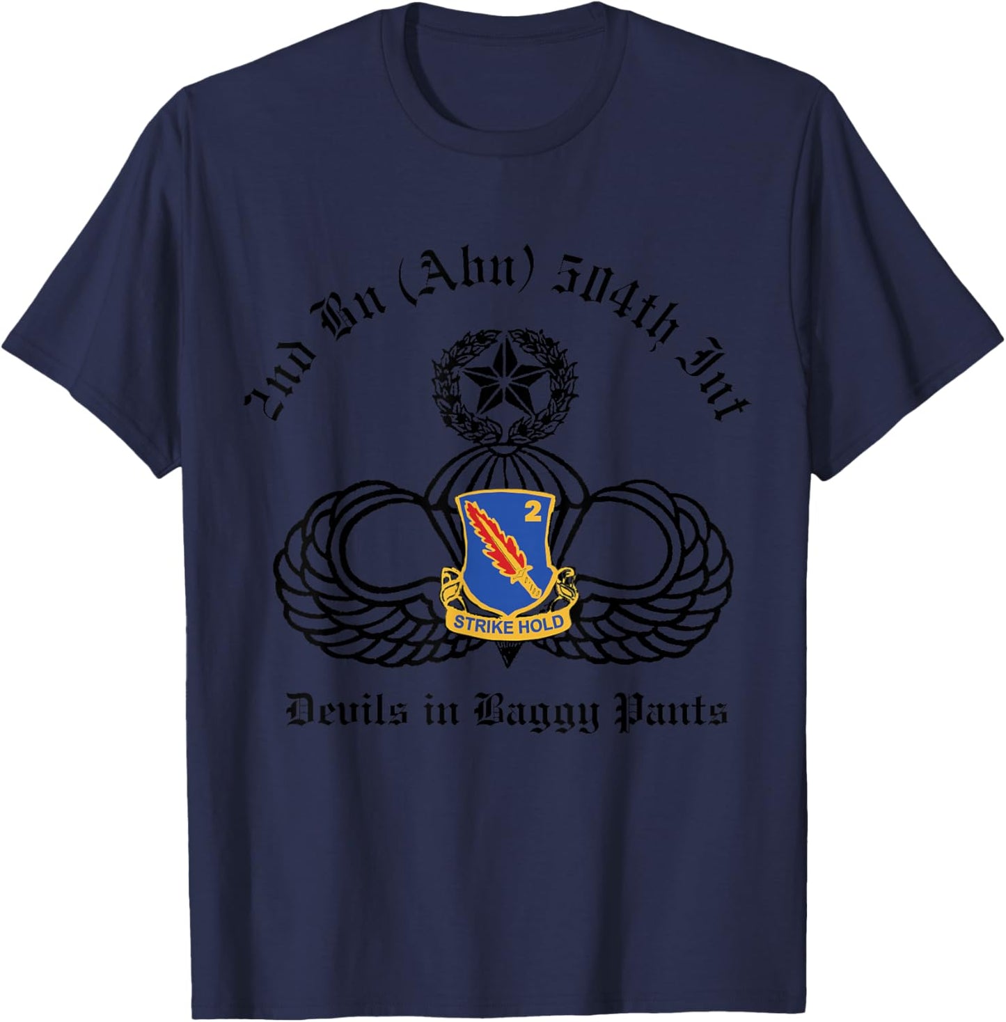 2-504 PIR Devils in Baggy Pants T-Shirt - T-Shirt | Navy