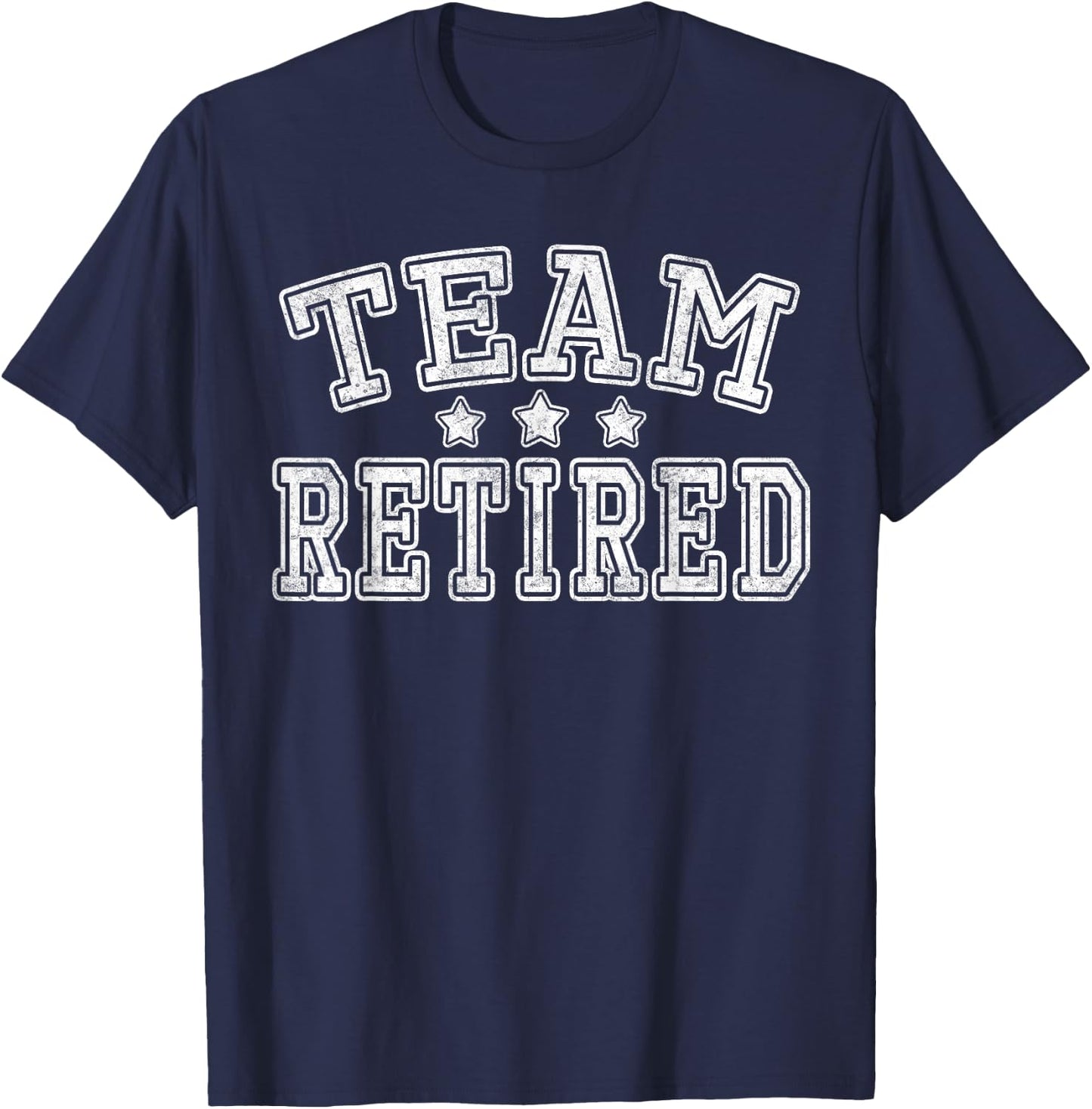 Retirement Gift, Team Retired Awesome Couples Retirement T-Shirt - T-Shirt | Navy