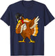 Dabbing Turkey Thanksgiving Day Gifts Pilgrim Boys Kids Men T-Shirt - T-Shirt | Navy