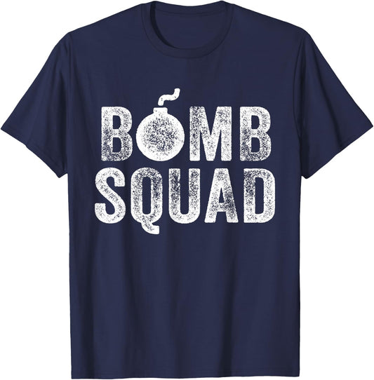 Bomb Disposal Unit Department Squad For Cops Military T-Shirt - T-Shirt | Navy