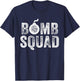 Bomb Disposal Unit Department Squad For Cops Military T-Shirt - T-Shirt | Navy
