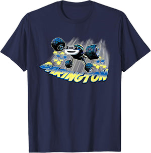 Blaze and the Monster Machines Darington Badge T-Shirt - T-Shirt | Navy
