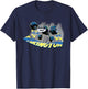 Blaze and the Monster Machines Darington Badge T-Shirt - T-Shirt | Navy