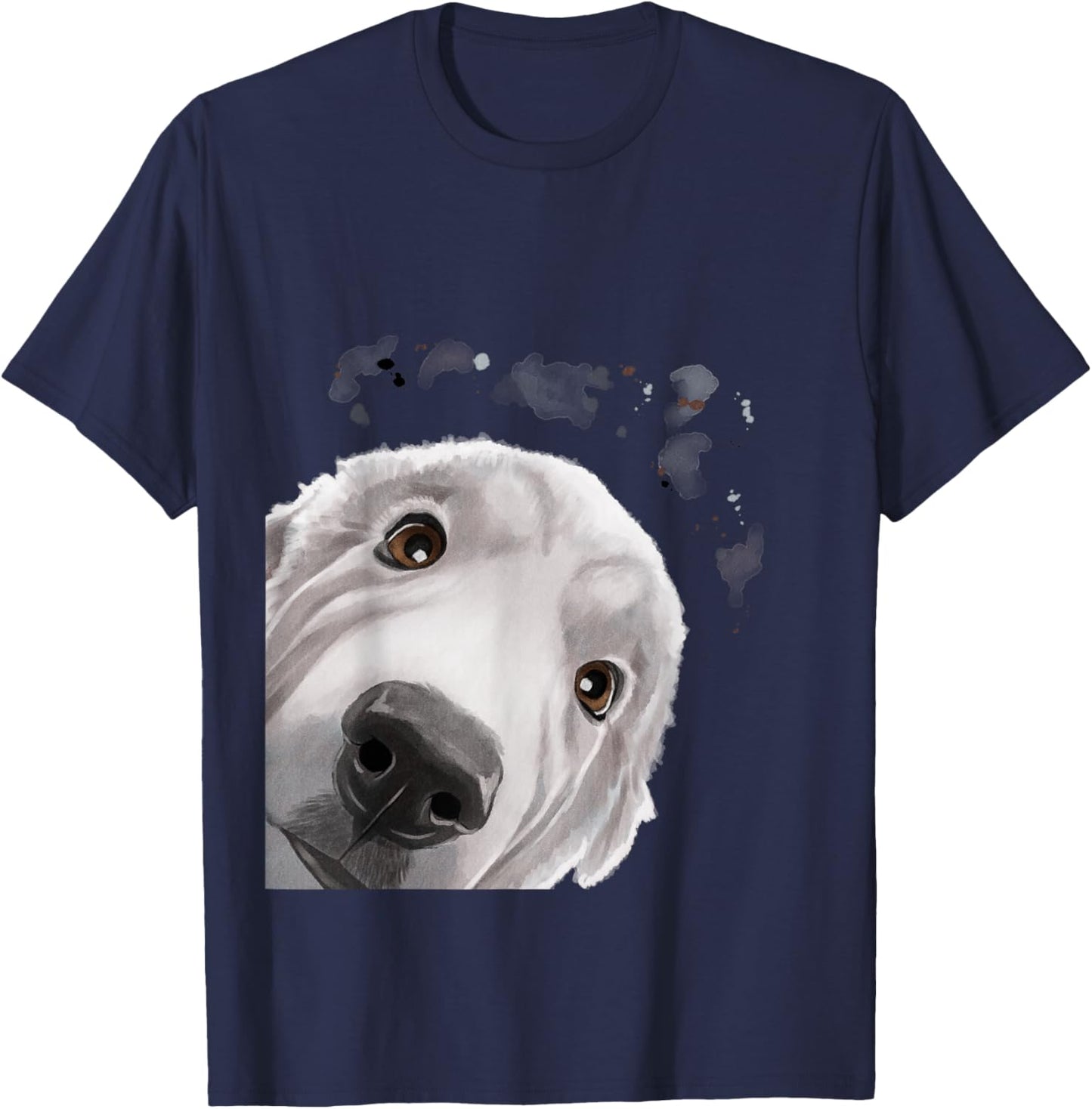 Funny Dog Great Pyrenees T-Shirt - T-Shirt | Navy