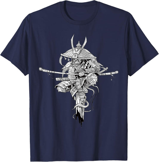 Funny Monkey King Chinese Characters Letters Gift T-Shirt - T-Shirt | Navy
