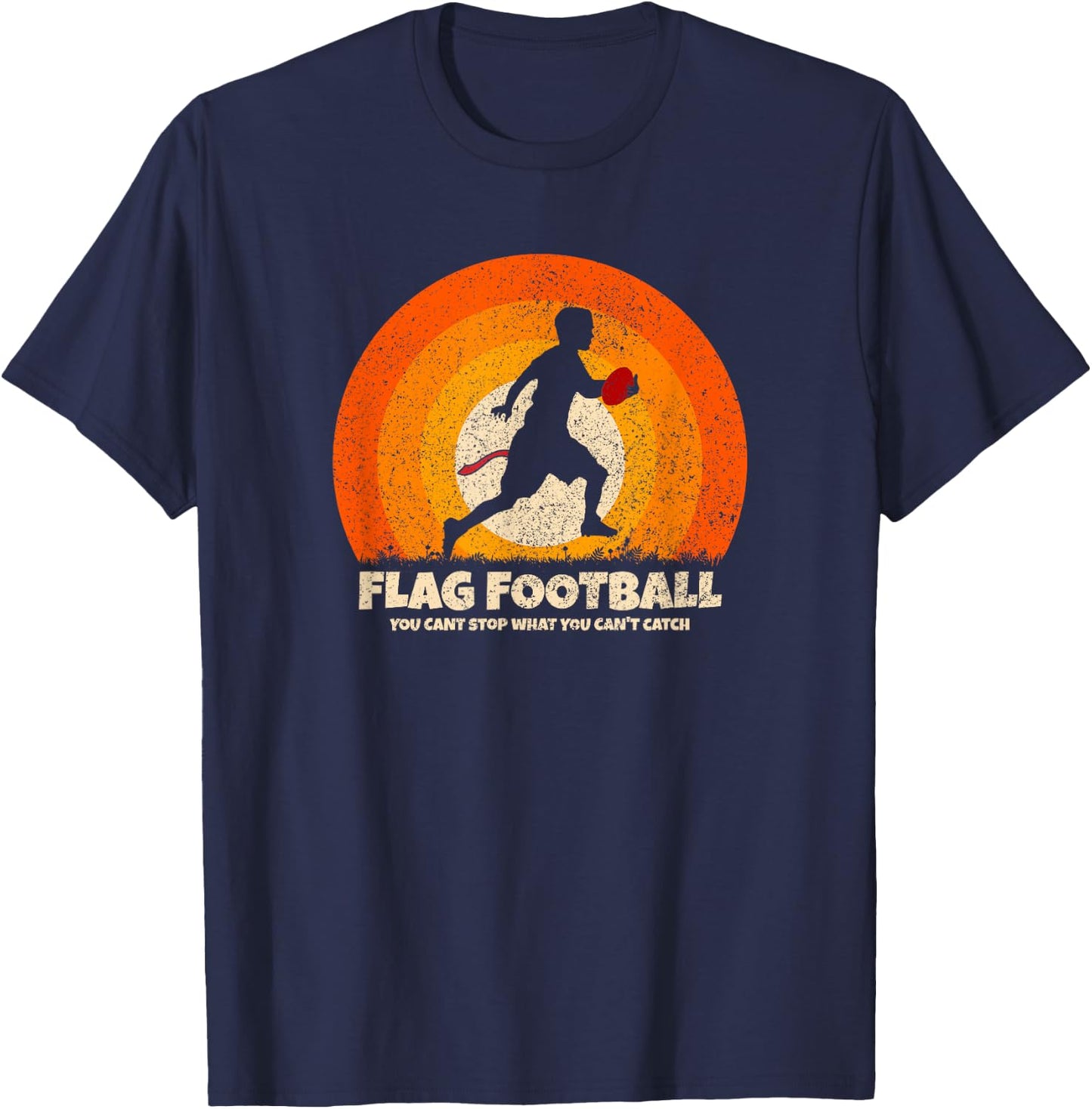 Flag Football T-Shirt - T-Shirt | Navy