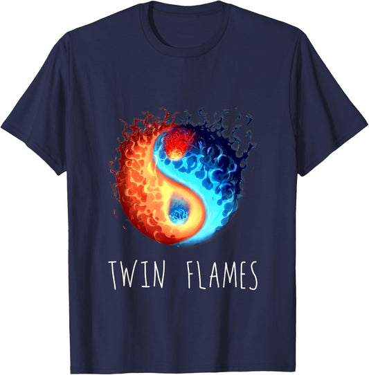 Twin Flame T-Shirt - T-Shirt | Navy