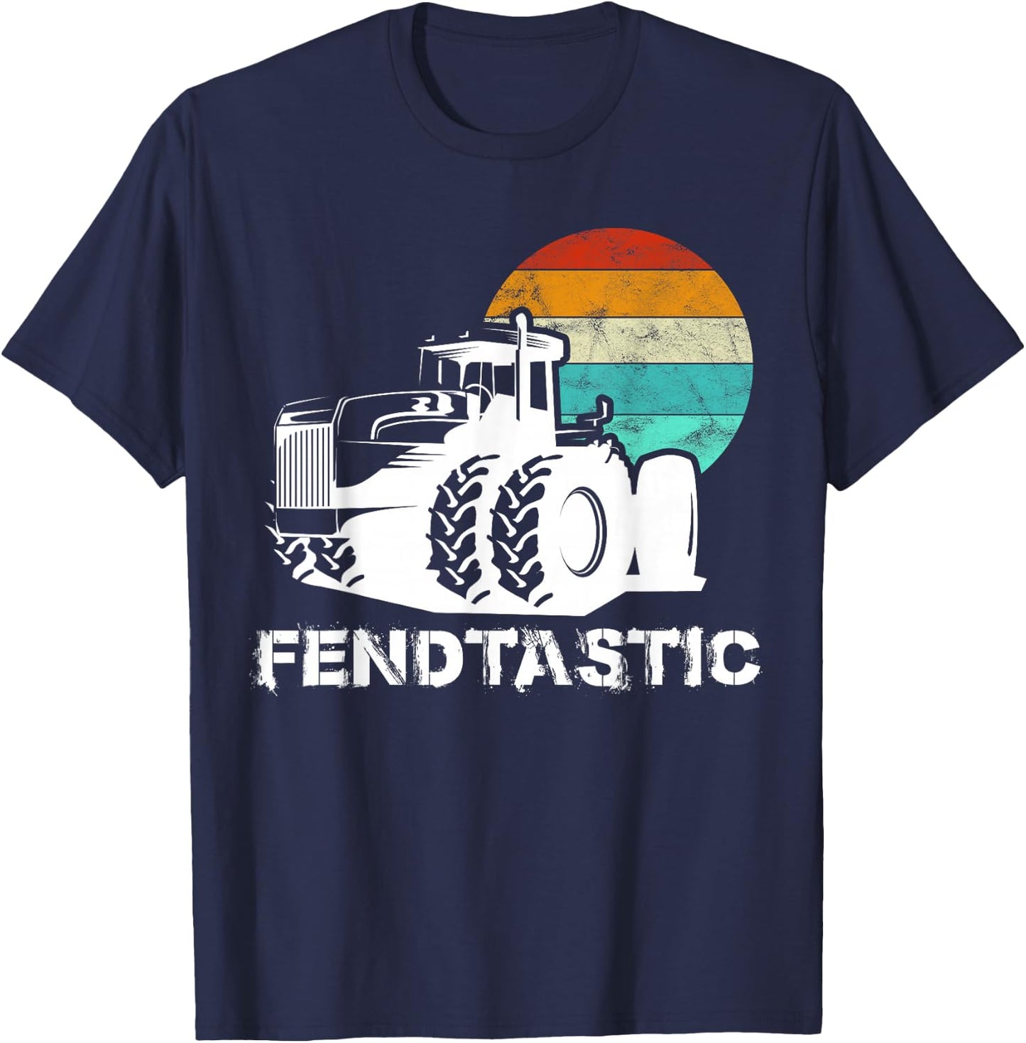 Fendtastic tractor Gift farmers & agriculturists T-Shirt - T-Shirt | Navy