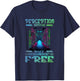 Perception binds us but consciousness set us free T-Shirt - T-Shirt | Navy