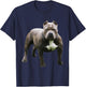 Angry Pitbull Pit Bull T-Shirt - T-Shirt | Navy