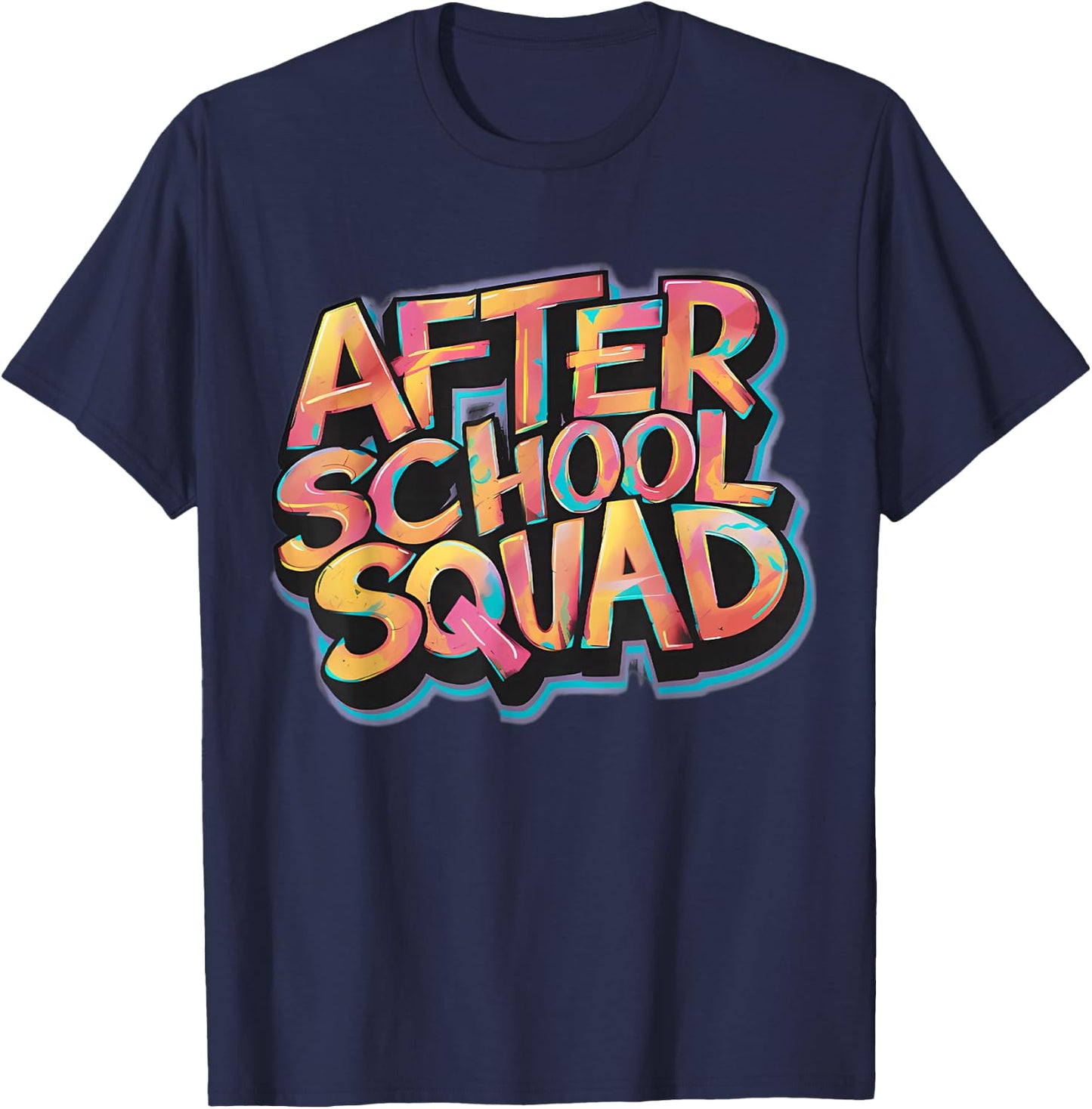 After School Squad T-Shirt - T-Shirt | Navy
