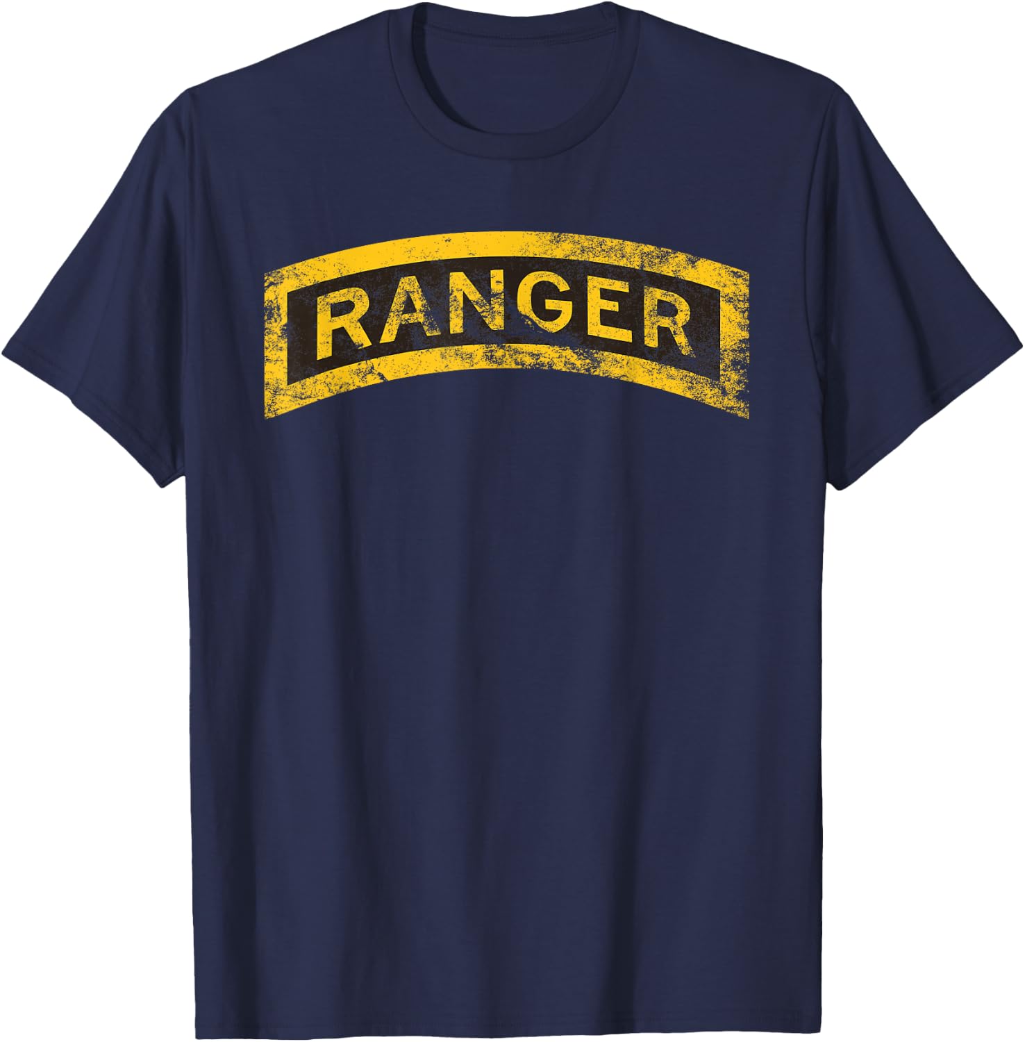 US Army Vintage Ranger Tab T-Shirt - T-Shirt | Navy