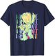 Marvel I Am Groot Happy Groot Neon Text Stack T-Shirt - T-Shirt | Navy