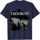 Tyrannosaurus Rex Shirt - T.rexorcist Dinosaur Parody T-Shirt - T-Shirt | Navy