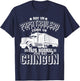 Soy un papa trailero como un Papa normal pero mas Chingon T-Shirt - T-Shirt | Navy