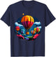 Hot Air Balloon Ride Festival Hot Air Ballooning T-Shirt - T-Shirt | Navy