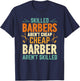 Barber Dad Funny Hairdressing Hair Stylists Barber T-Shirt - T-Shirt | Navy