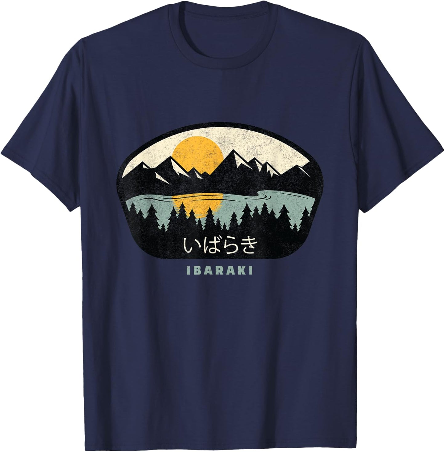 Ibaraki Japan Ibaraki Vacation Gift T-Shirt - T-Shirt | Navy
