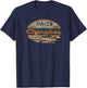 PA-28 Cherokee Airplane Since 1960 Retro Vintage Pilot T-Shirt - T-Shirt | Navy