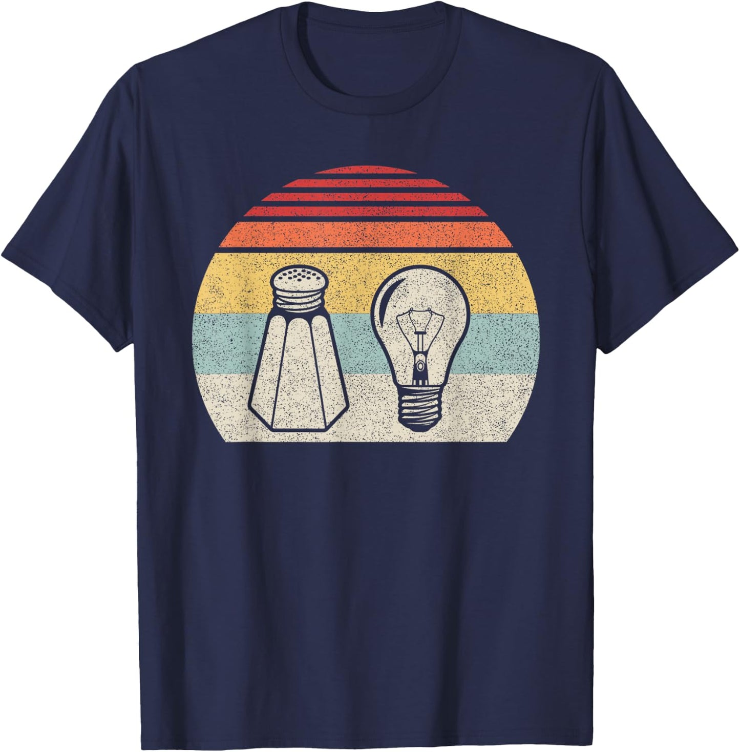 Retro Salt & Light Be Ye Salt Christ T-Shirt - T-Shirt | Navy
