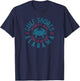 JCombs: Gulf Shores, AL, with Blue Crab T-Shirt - T-Shirt | Navy