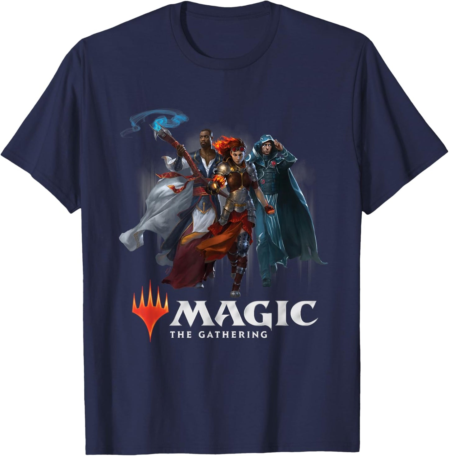 Magic: The Gathering Three Planeswalkers Small T-Shirt - T-Shirt | Navy
