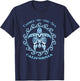 Carmel-by-the-Sea California Tribal Sea Turtle Summer T-Shirt - T-Shirt | Navy