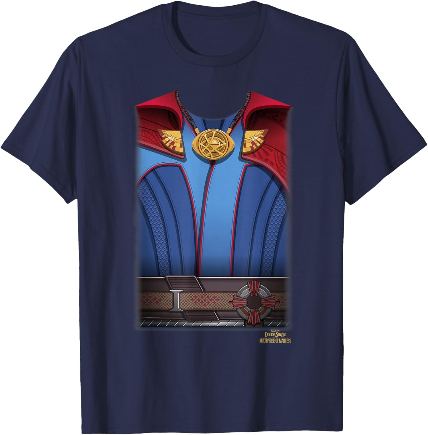 Marvel Doctor Strange in The Multiverse of Madness Costume T-Shirt - T-Shirt | Navy