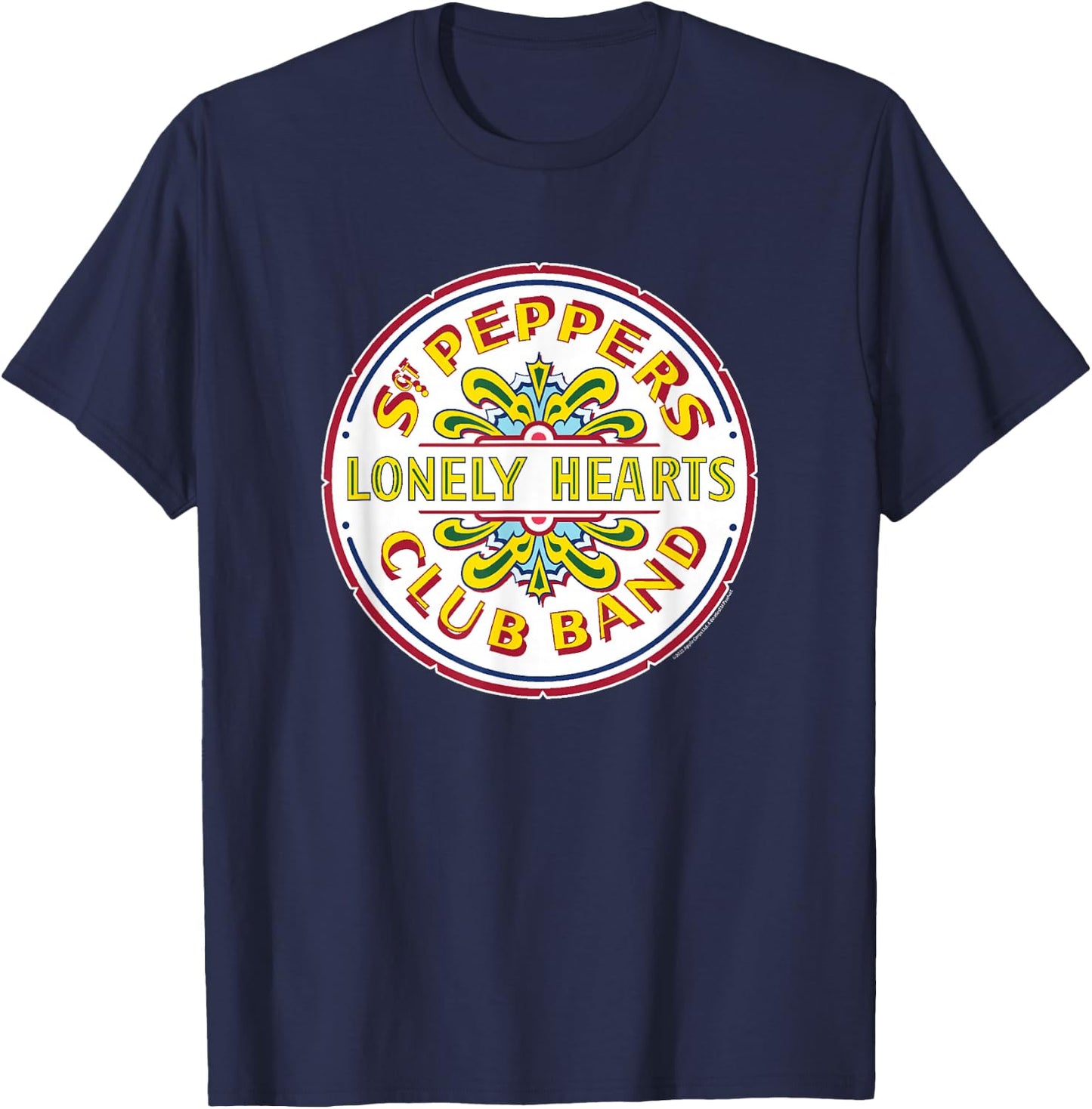 The Beatles - SGT Peppers Lonely Hearts T-Shirt - T-Shirt | Navy