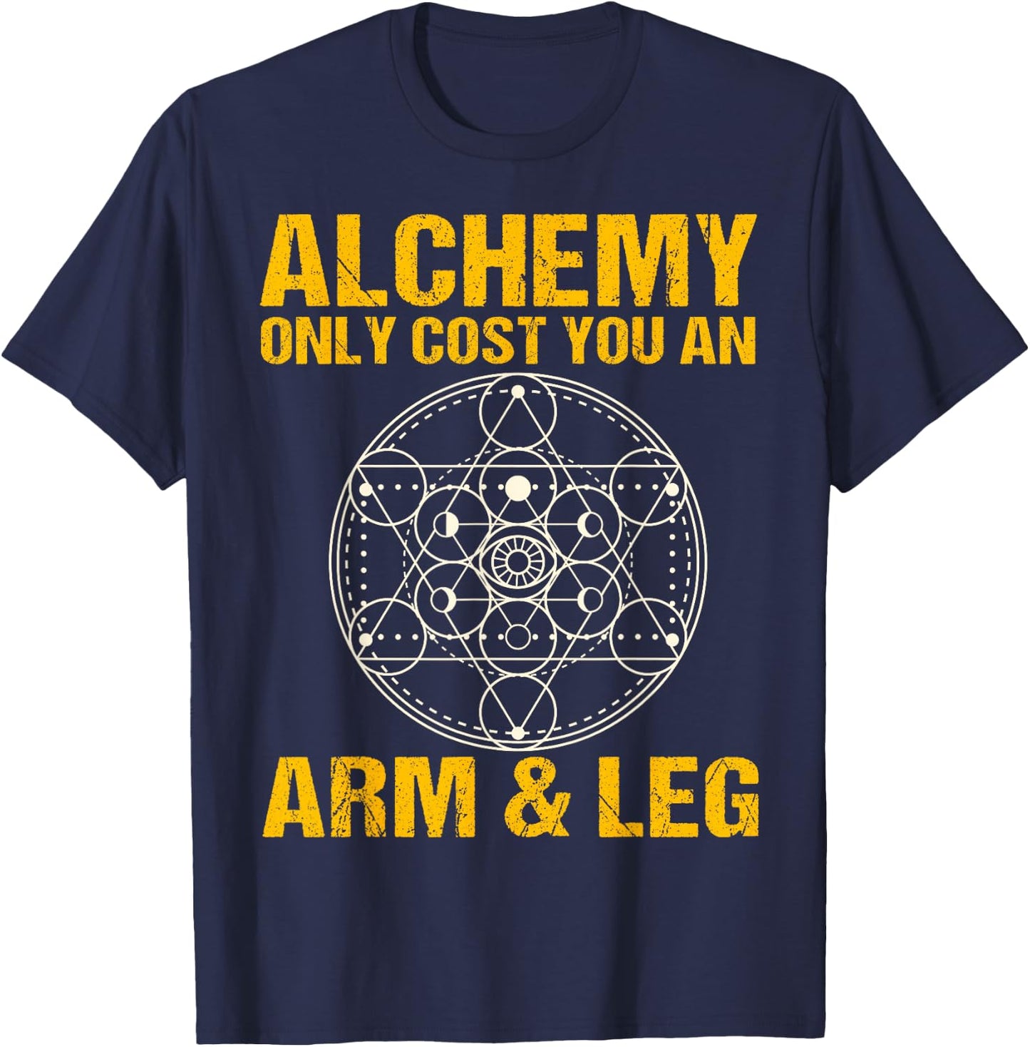Alchemist Anime - Otaku Weeaboo T-Shirt - T-Shirt | Navy